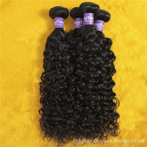 Bingyang raw virgin malaysian hair,100 human malaysian cuticle aligned virgin hair dubai,mink deep wave malaysian hair bundle